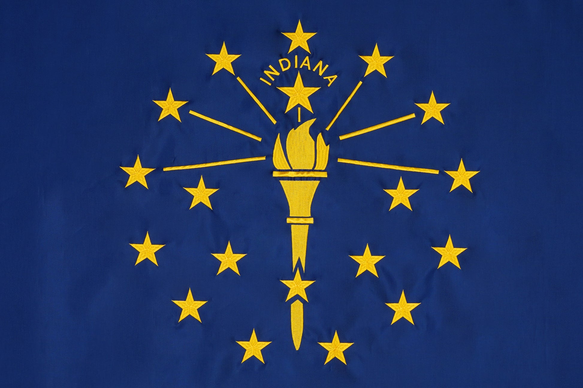 Indiana State Flag - 100% Made in USA - FlagStars