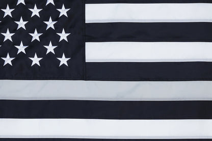 Thin Gray Line American Flag - 100% Made in USA - FlagStars