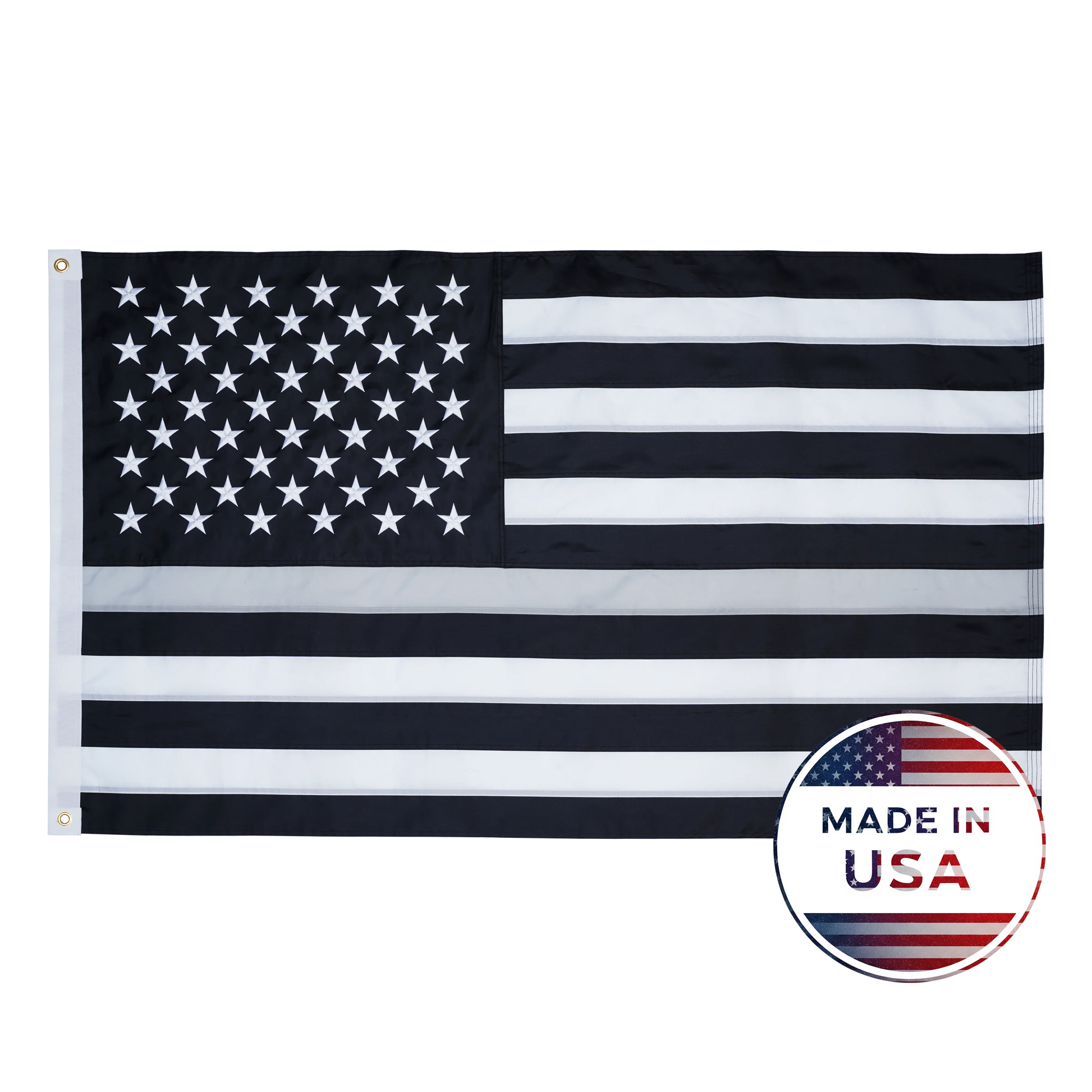 Thin Gray Line American Flag - 100% Made in USA - FlagStars