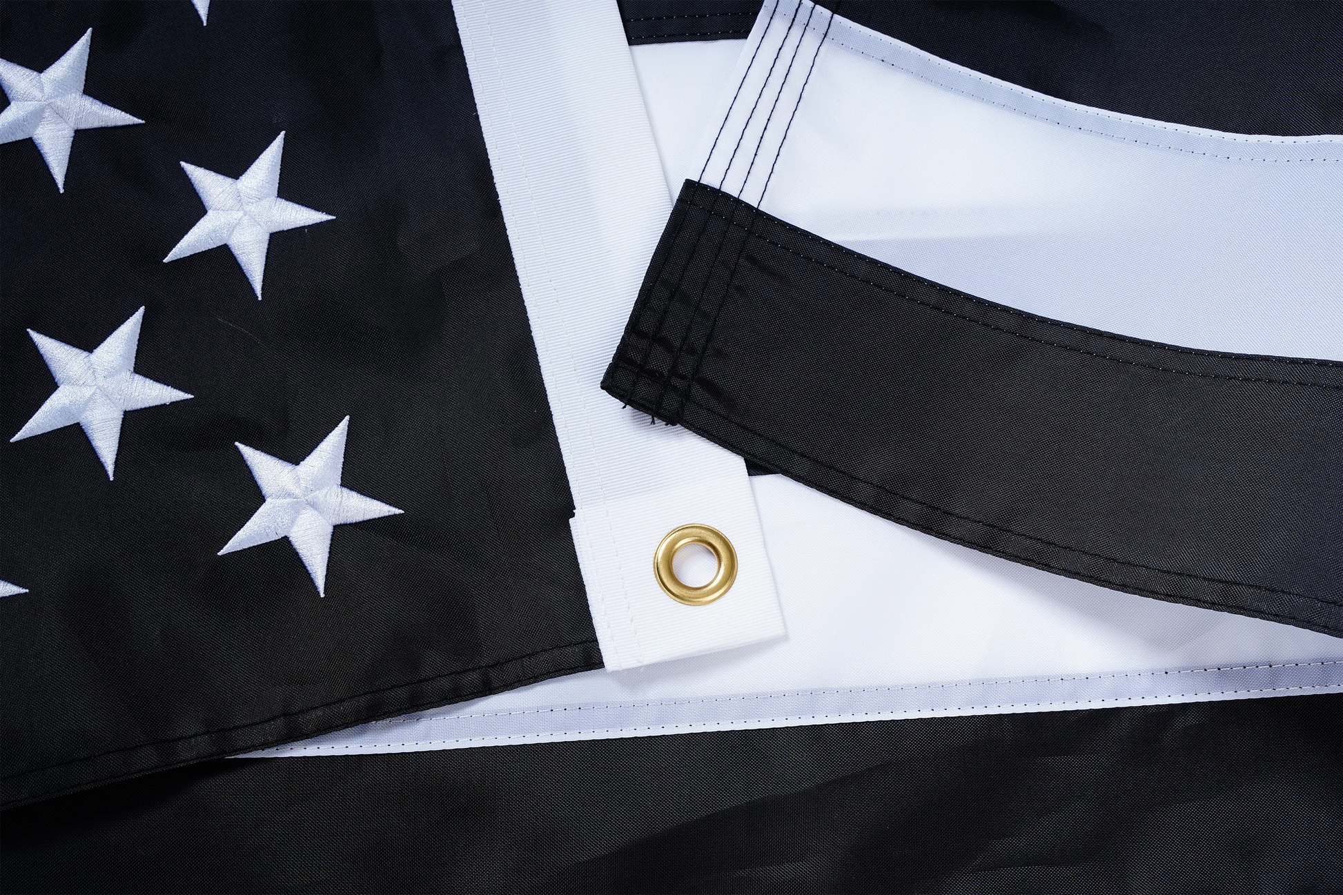 Thin Gray Line American Flag - 100% Made in USA - FlagStars