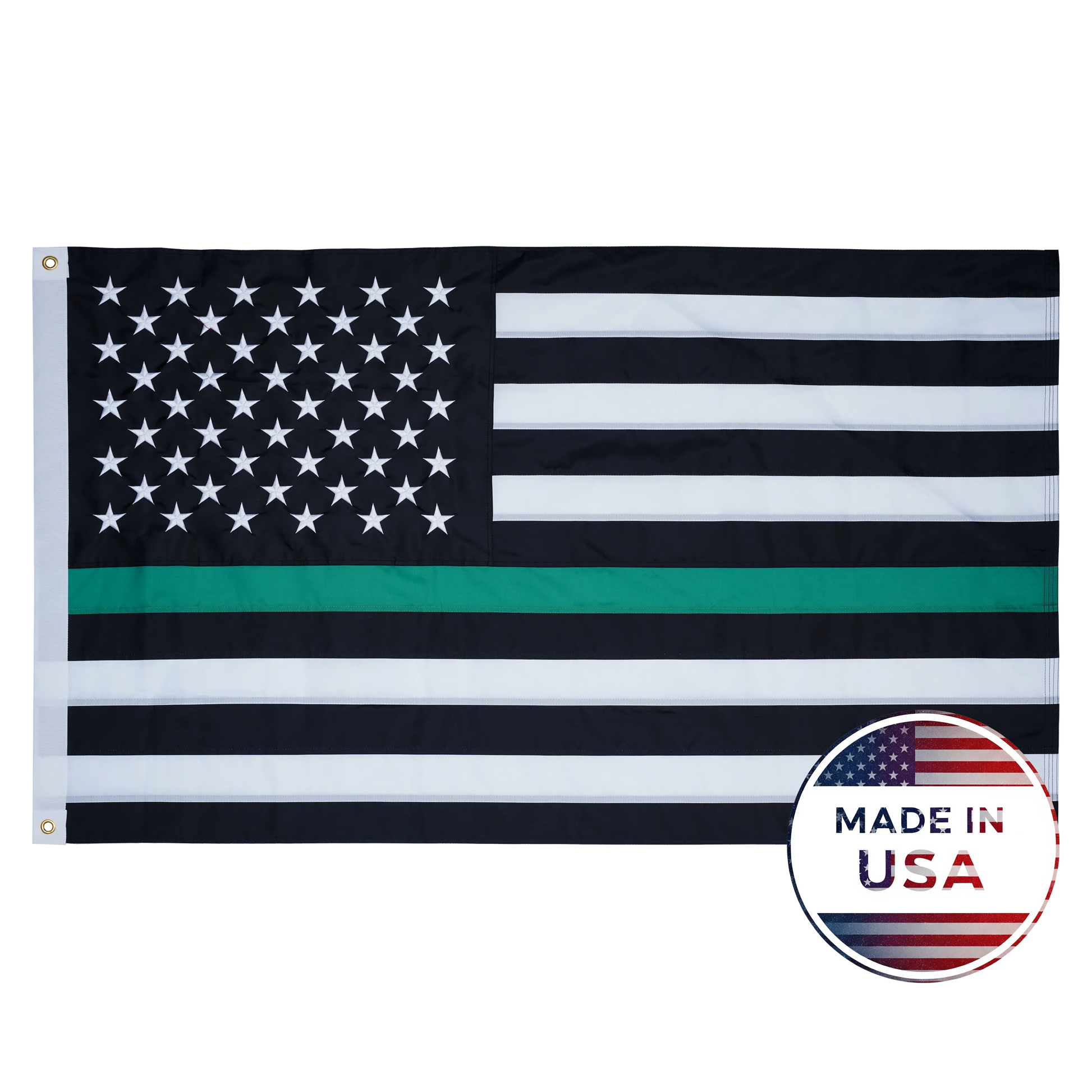 Thin Green Line American Flag - 100% Made in USA - FlagStars