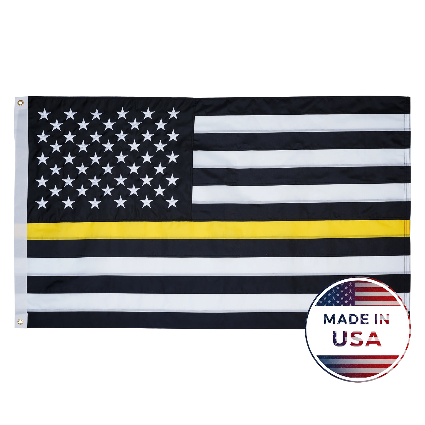 Thin Yellow Line American Flag - 100% Made in USA - FlagStars