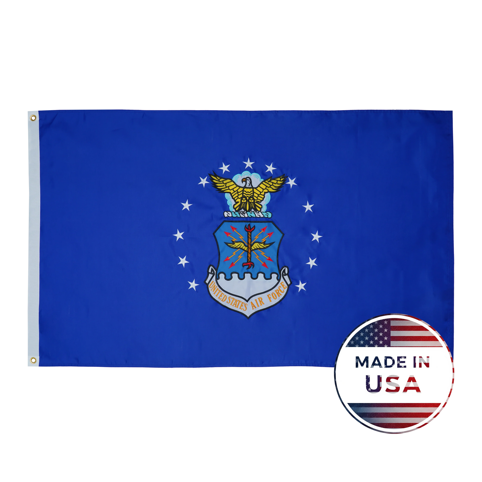 US Air Force Flag - Double Sided, 100% Made in USA - FlagStars