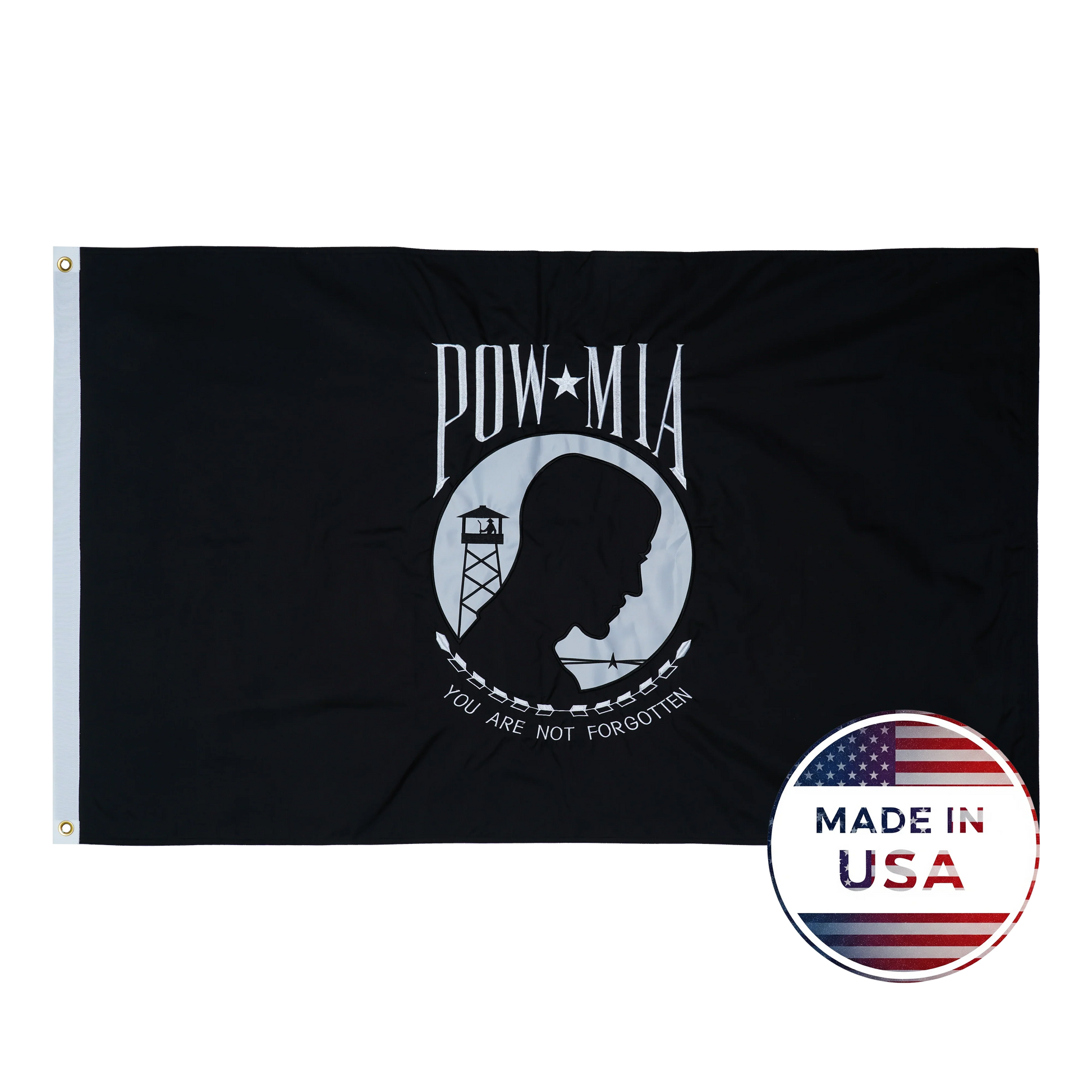 Pow Mia Flag - Double Sided, 100% Made in USA - FlagStars