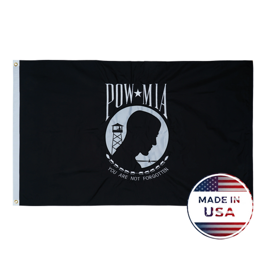 Pow Mia Flag - Double Sided, 100% Made in USA - FlagStars