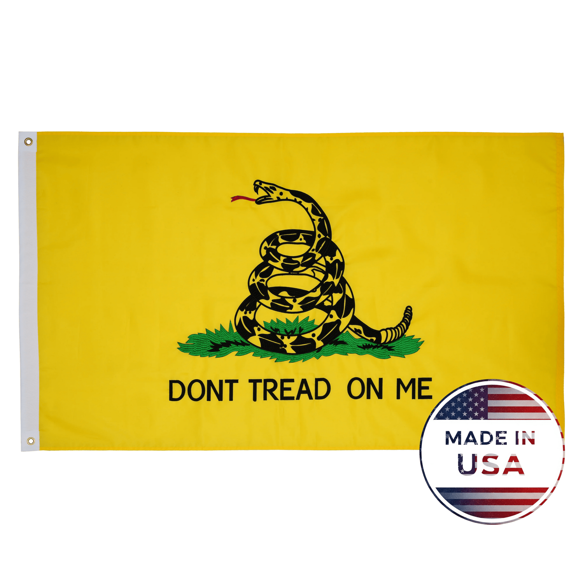 Gadsden Don’t Tread on Me Flag - 100% Made in USA - FlagStars