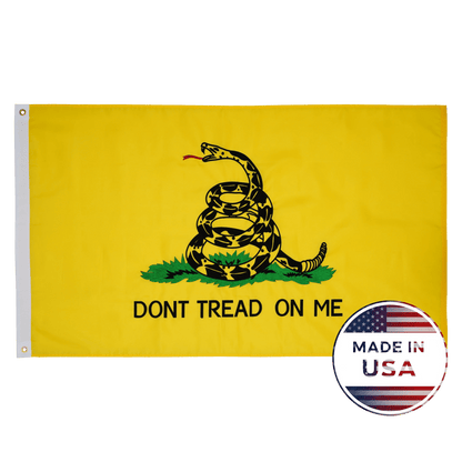 Gadsden Don’t Tread on Me Flag - 100% Made in USA - FlagStars