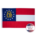 Georgia State Flag - 100% Made in USA - FlagStars