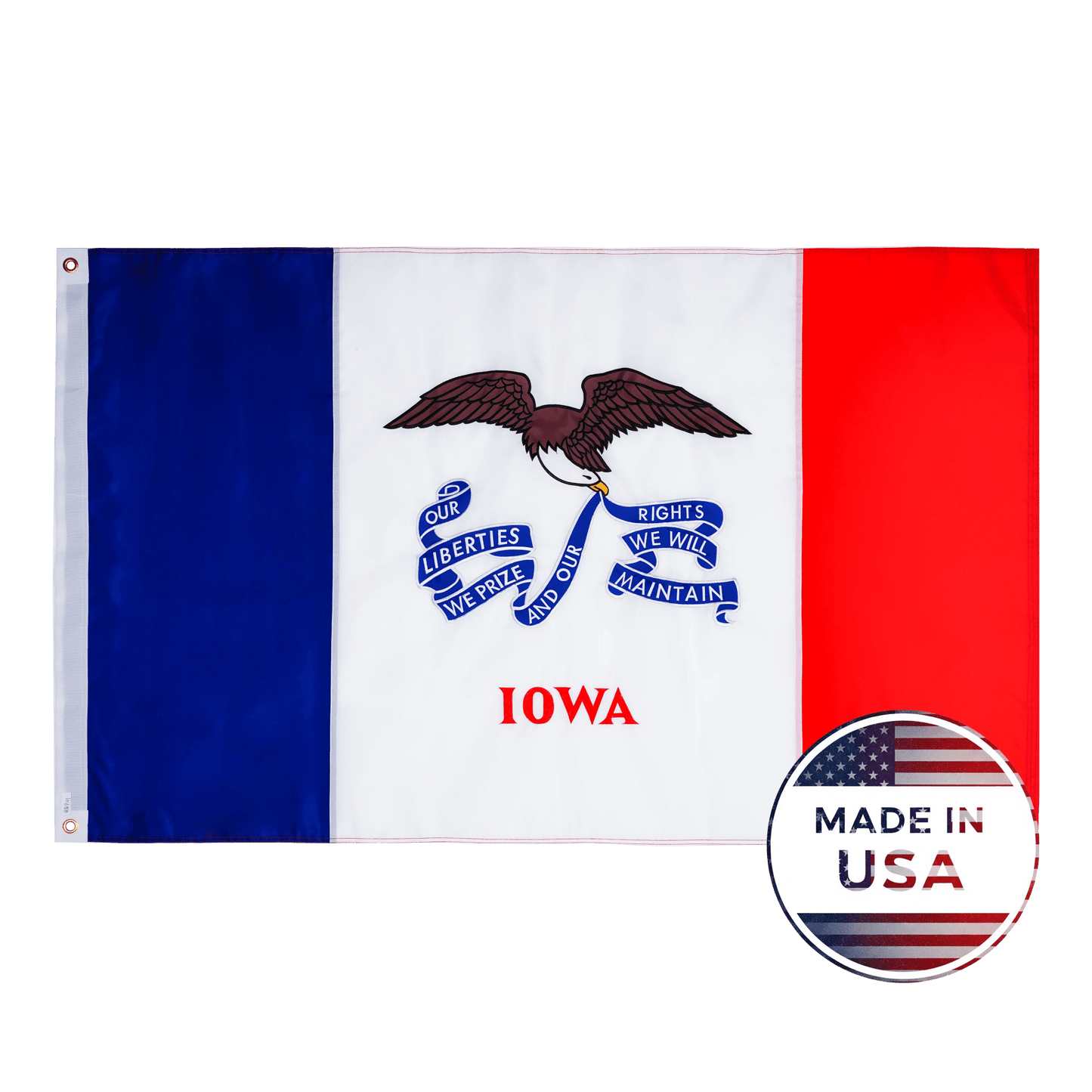 Iowa State Flag - 100% Made in USA - FlagStars