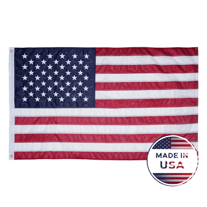 Knitted Poly American Flag - 100% Made in USA - FlagStars