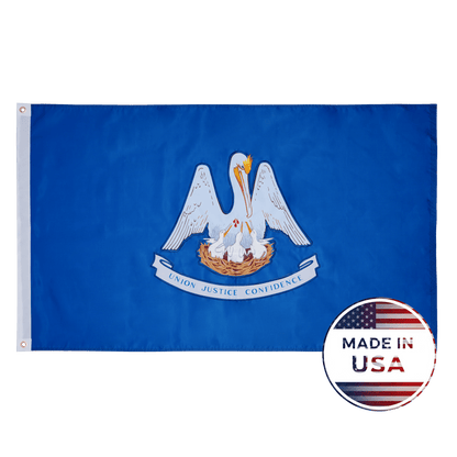 Louisiana State Flag - 100% Made in USA - FlagStars