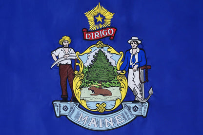 Maine State Flag - 100% Made in USA - FlagStars