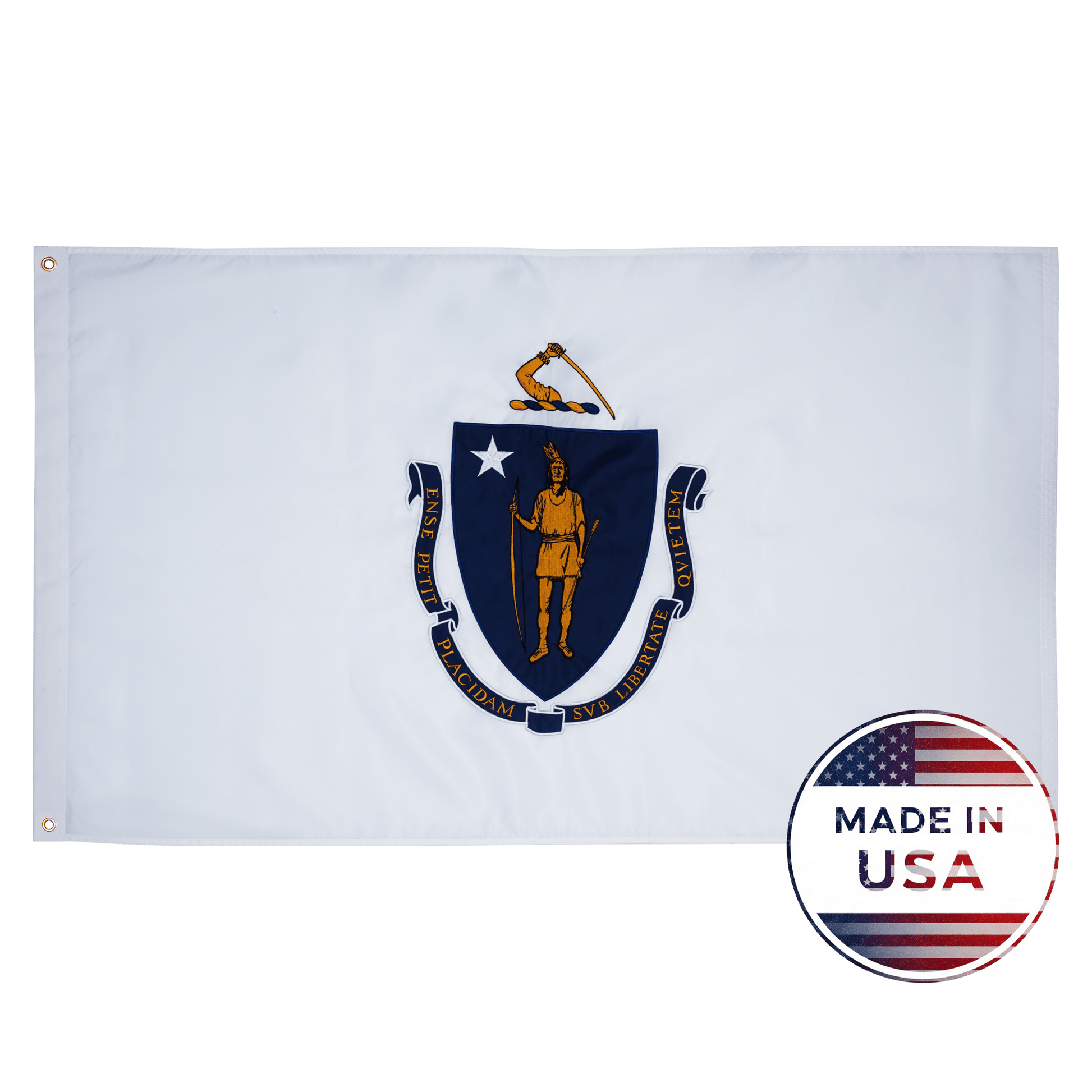 Massachusetts State Flag - 100% Made in USA - FlagStars