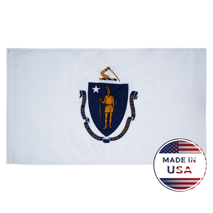 Massachusetts State Flag - 100% Made in USA - FlagStars