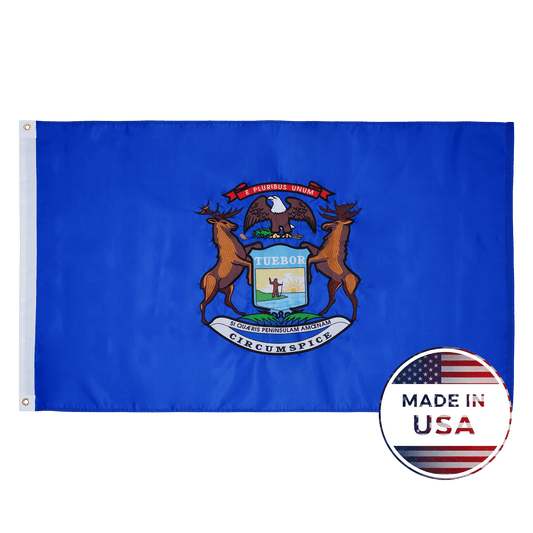 Michigan State Flag - 100% Made in USA - FlagStars