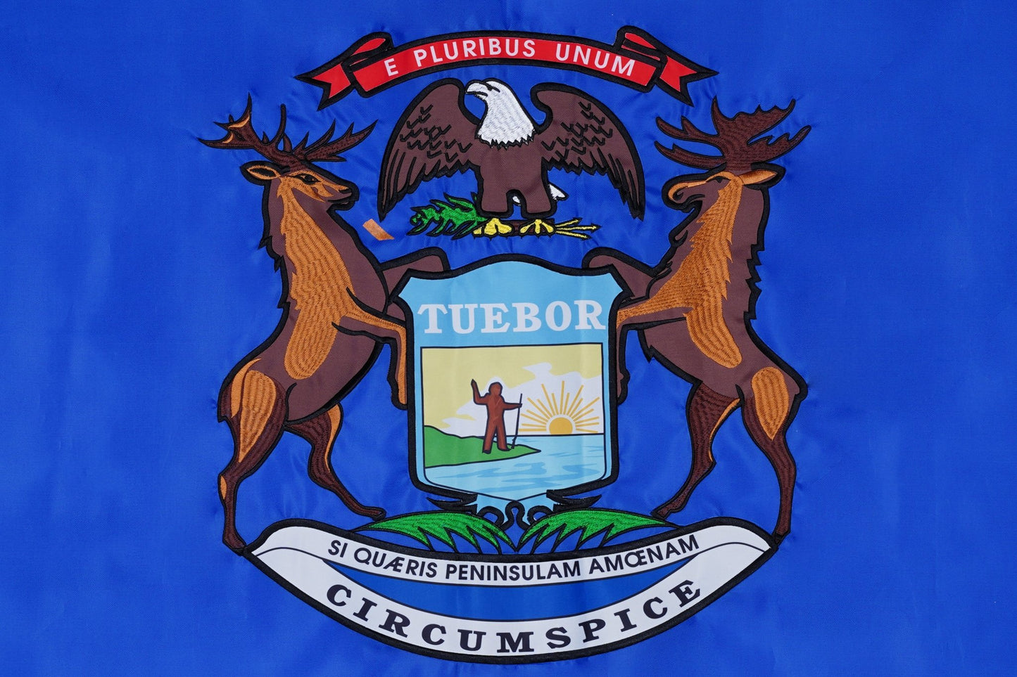 Michigan State Flag - 100% Made in USA - FlagStars