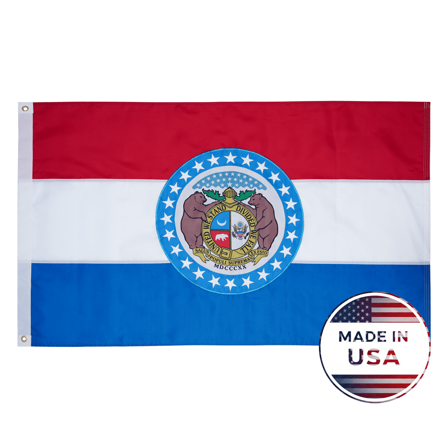 Missouri State Flag - 100% Made in USA - FlagStars