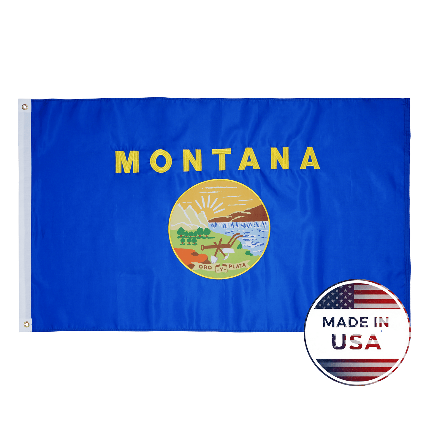 Montana State Flag - 100% Made in USA - FlagStars