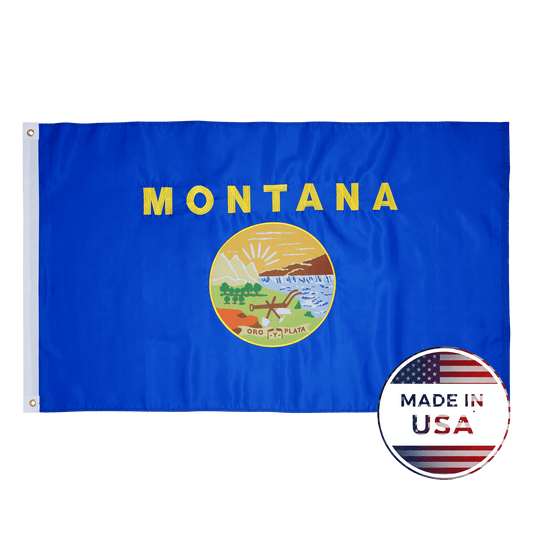 Montana State Flag - 100% Made in USA - FlagStars