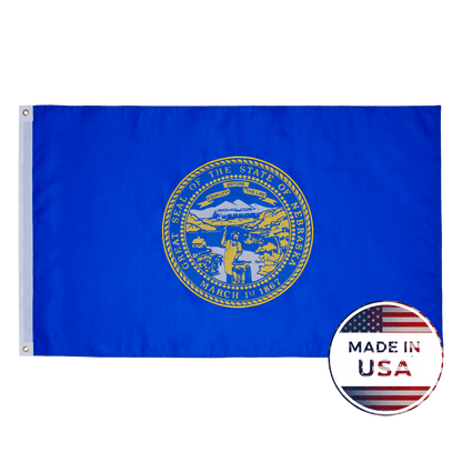 Nebraska State Flag - 100% Made in USA - FlagStars