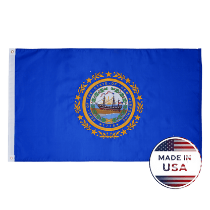 New Hampshire State Flag - 100% Made in USA - FlagStars