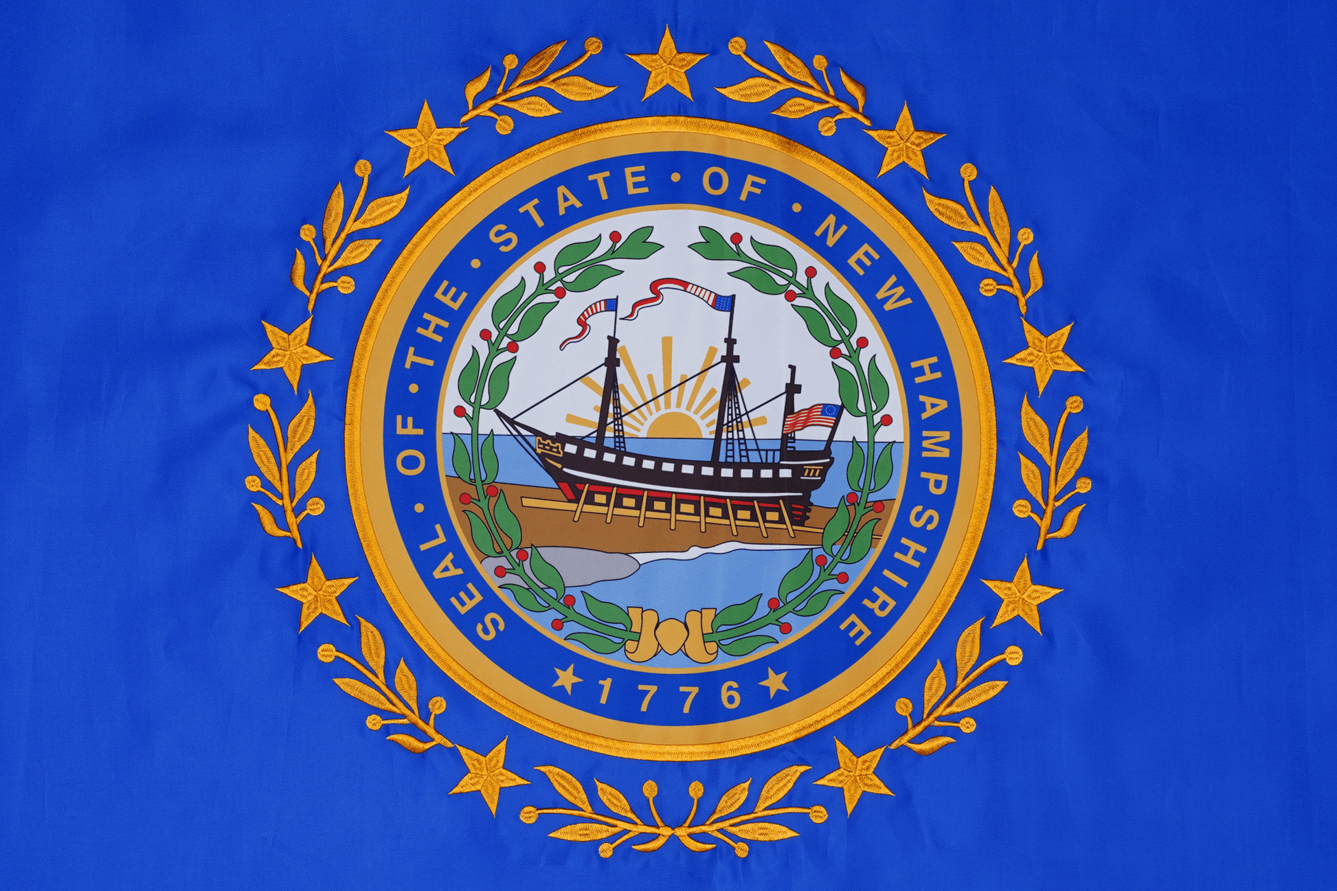 New Hampshire State Flag - 100% Made in USA - FlagStars