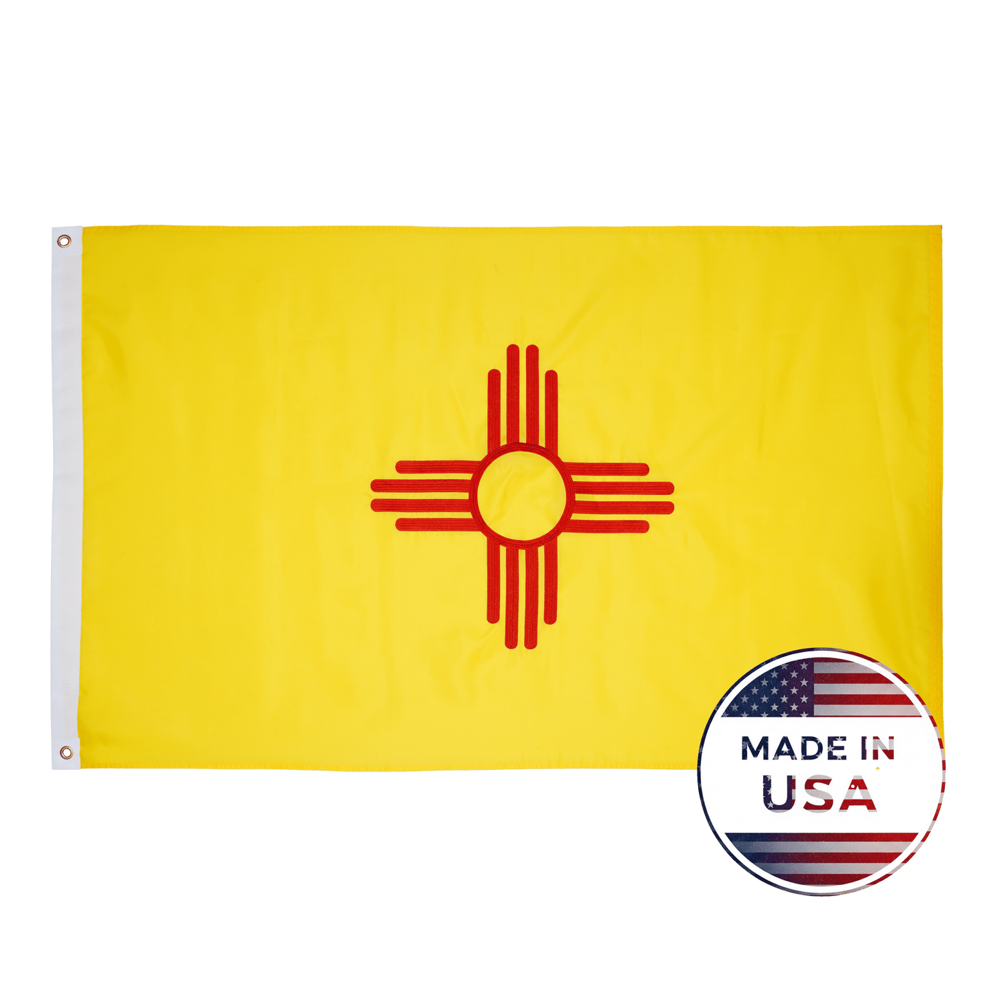 New Mexico State Flag - 100% Made in USA - FlagStars