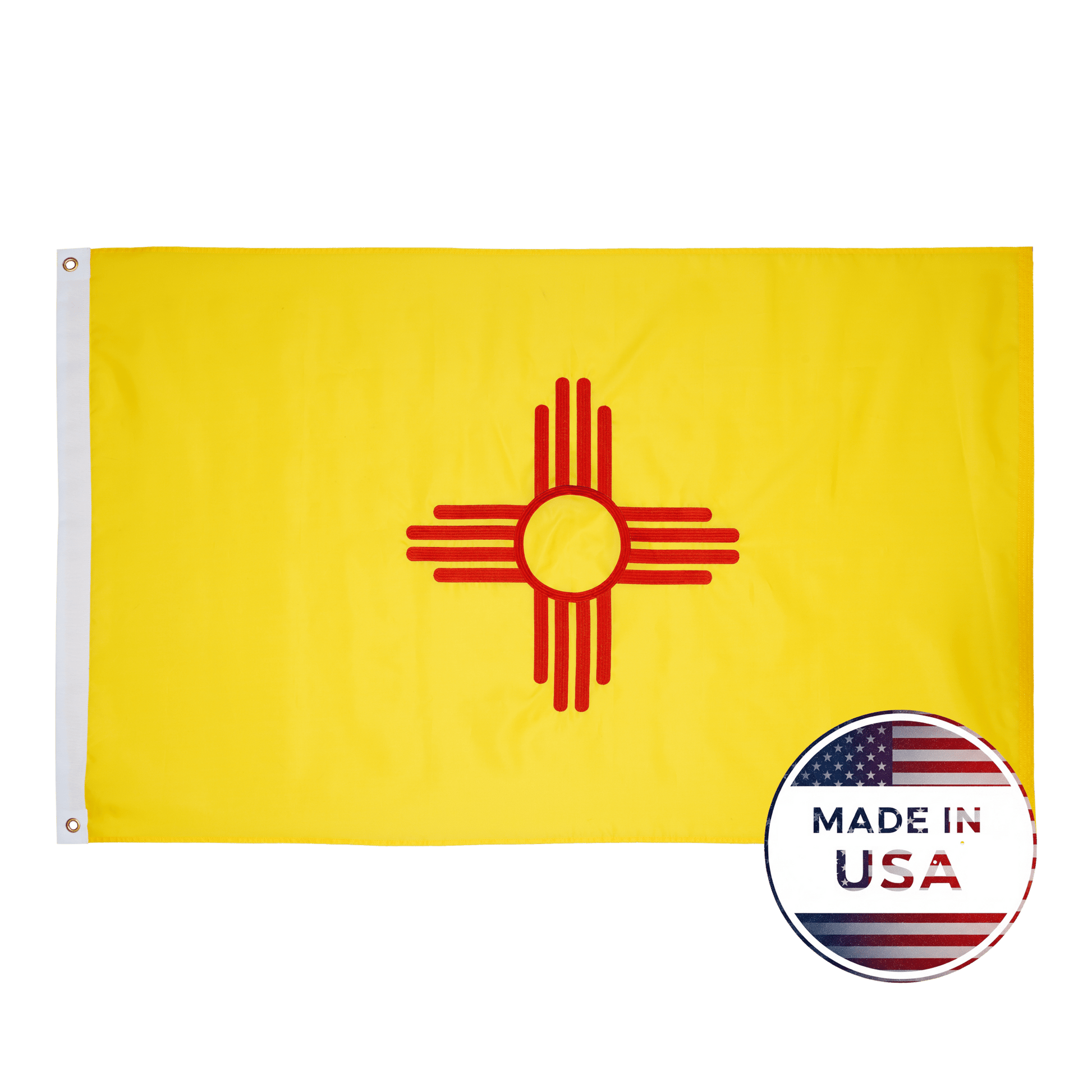 New Mexico State Flag - 100% Made in USA - FlagStars