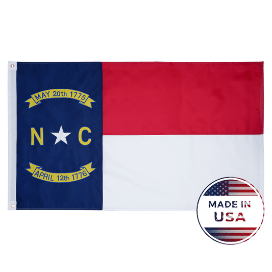 North Carolina State Flag - 100% Made in USA - FlagStars