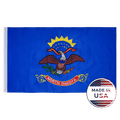North Dakota State Flag - 100% Made in USA - FlagStars