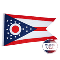 Ohio State Flag - 100% Made in USA - FlagStars