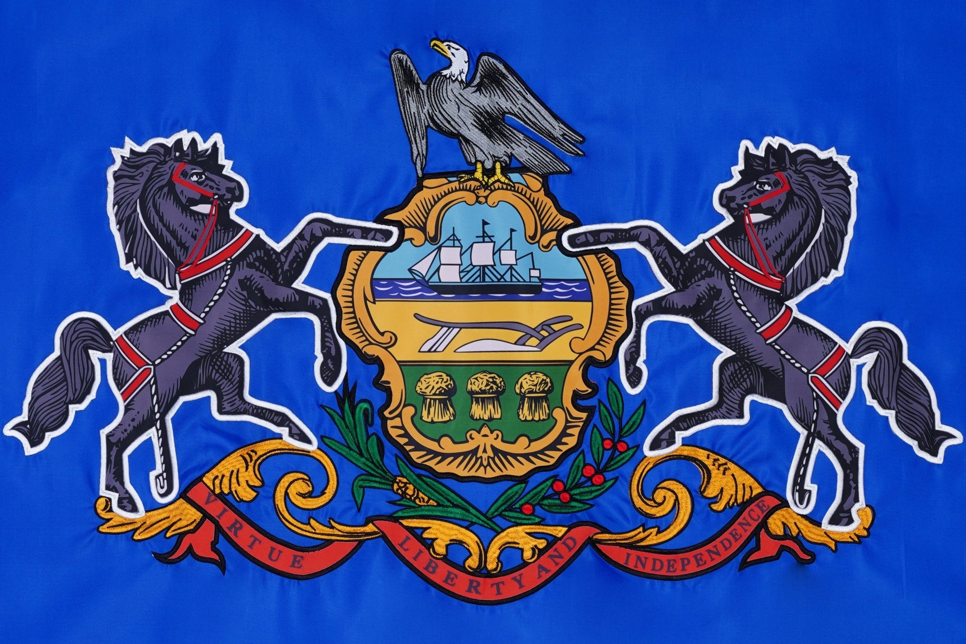Pennsylvania State Flag - 100% Made in USA - FlagStars
