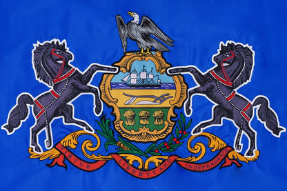 Pennsylvania State Flag - 100% Made in USA - FlagStars