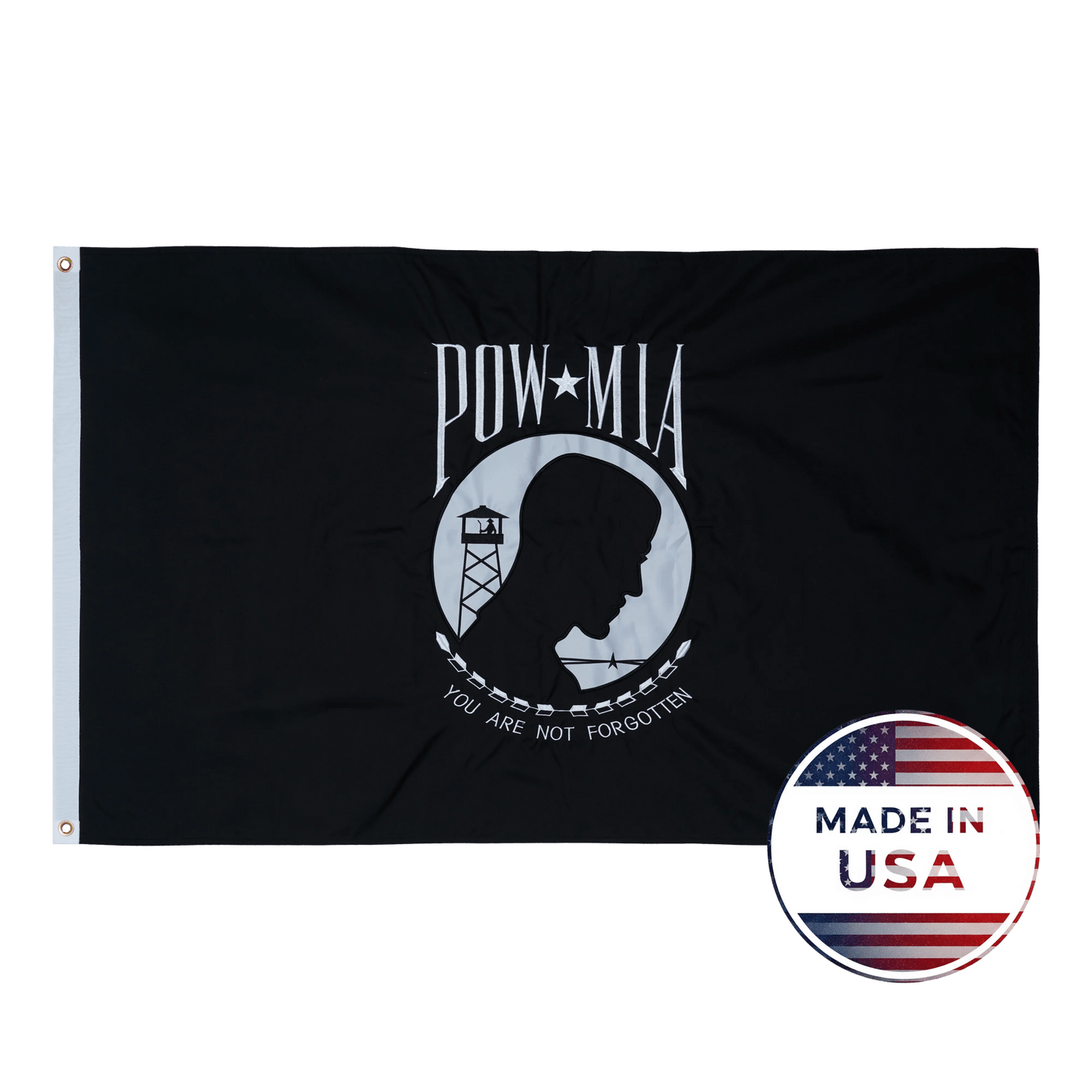 Pow Mia Flag - Double Sided, 100% Made in USA - FlagStars