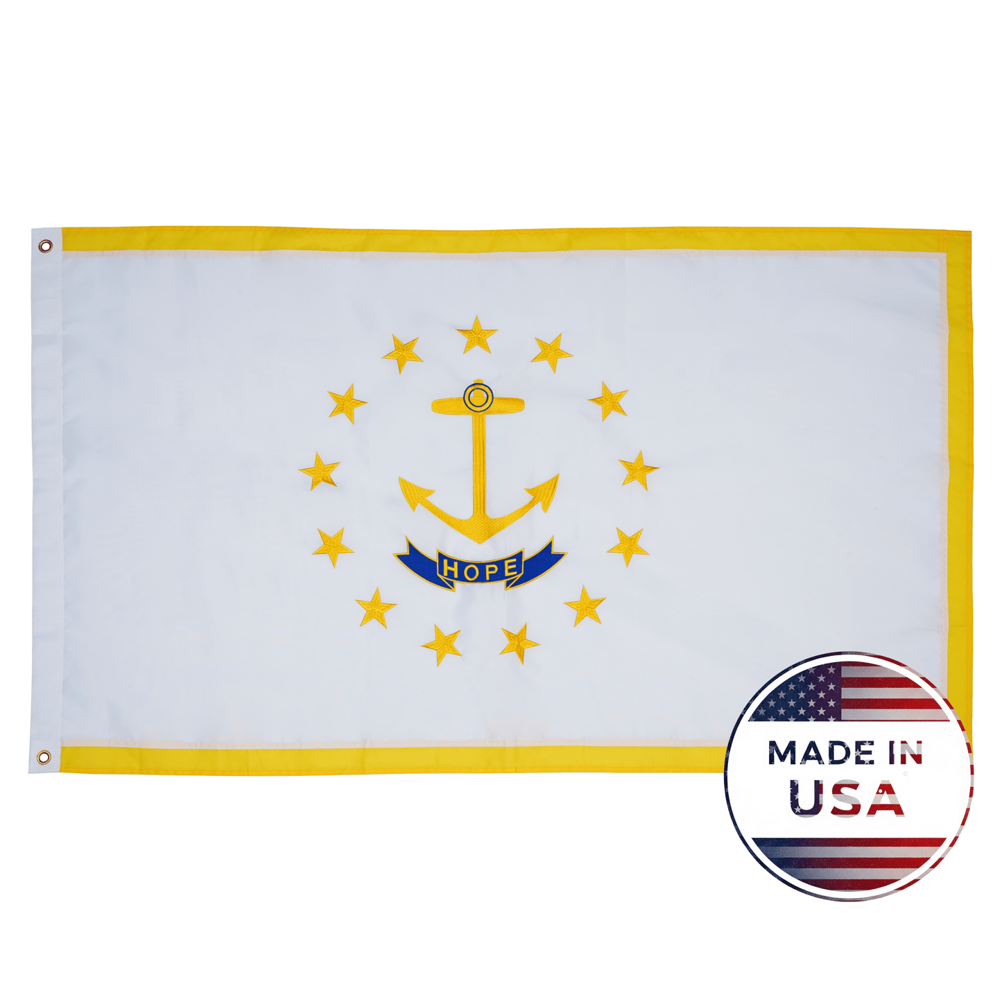 Rhode Island State Flag - 100% Made in USA - FlagStars