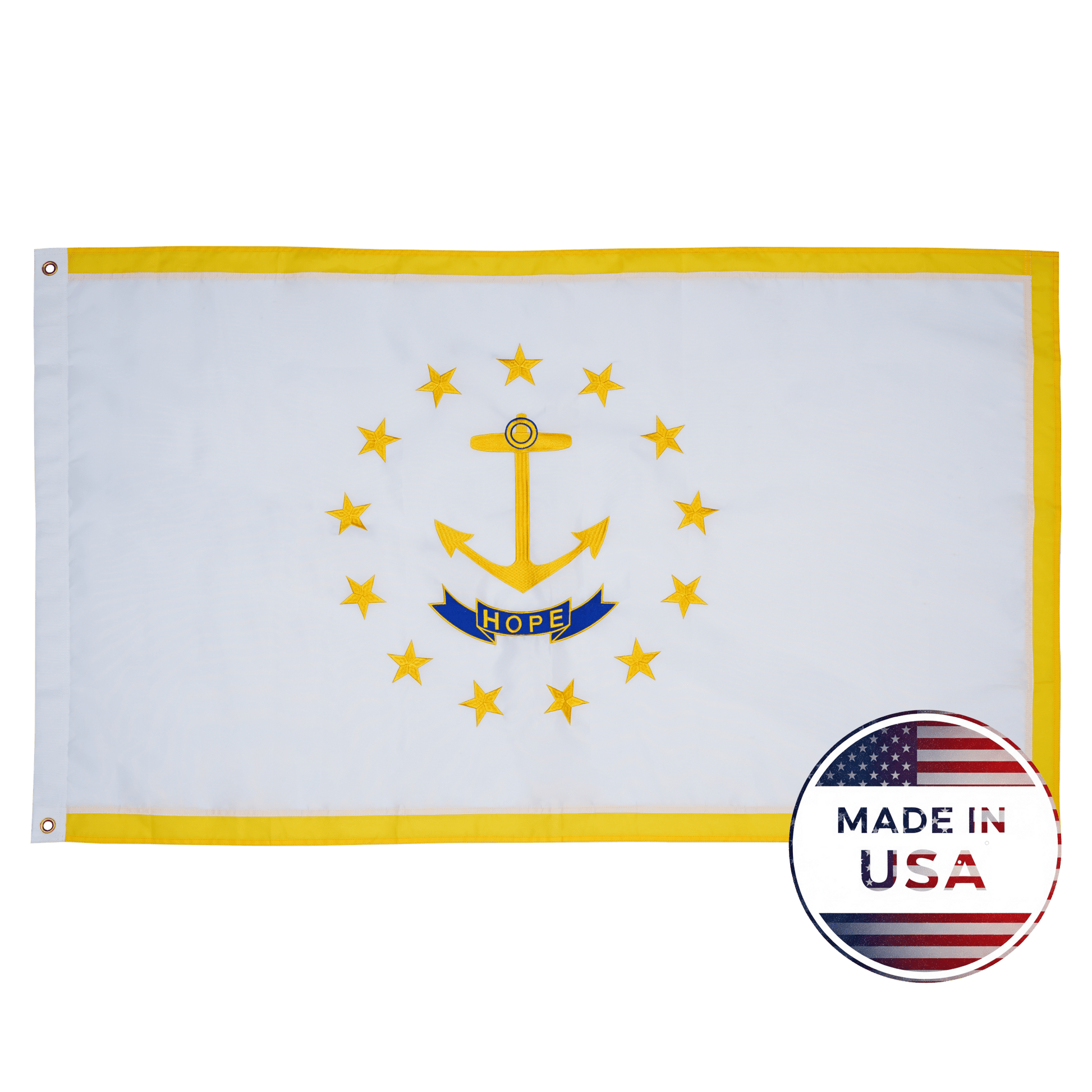 Rhode Island State Flag - 100% Made in USA - FlagStars