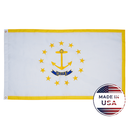 Rhode Island State Flag - 100% Made in USA - FlagStars