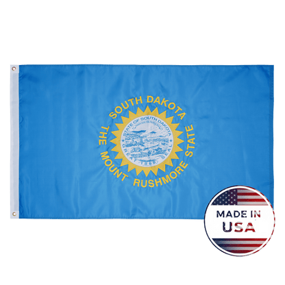 South Dakota State Flag - 100% Made in USA - FlagStars