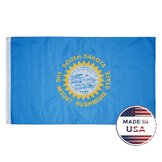 South Dakota State Flag - 100% Made in USA - FlagStars