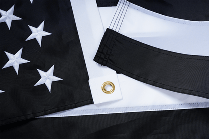 Thin Gray Line American Flag - 100% Made in USA - FlagStars