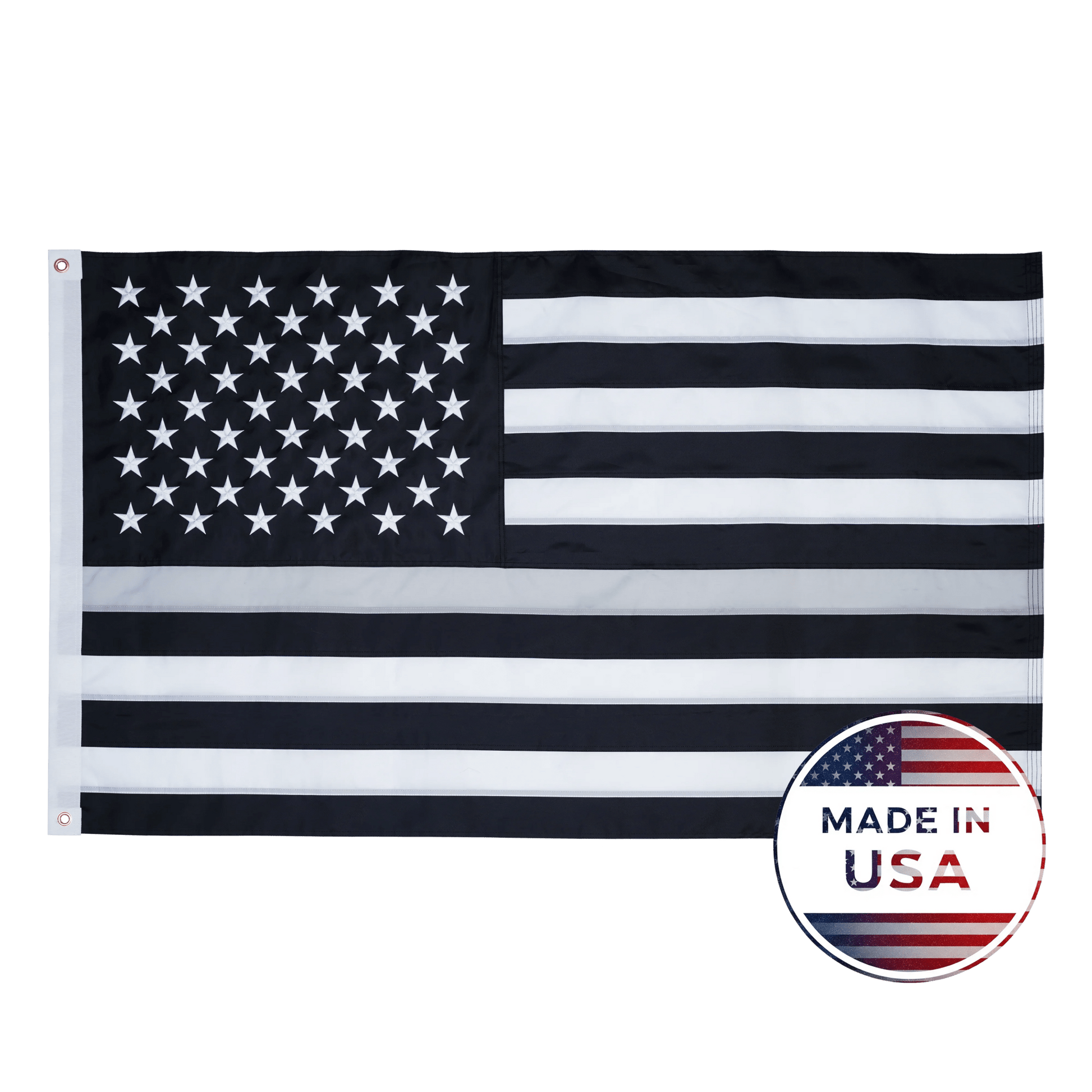 Thin Gray Line American Flag - 100% Made in USA - FlagStars