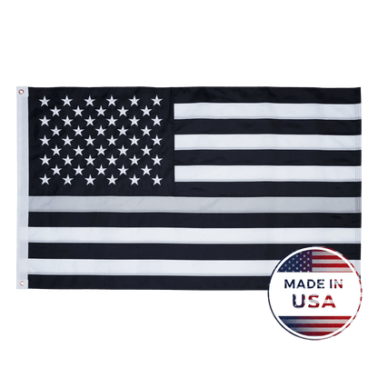 Thin Gray Line American Flag - 100% Made in USA - FlagStars