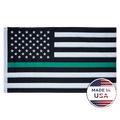 Thin Green Line American Flag - 100% Made in USA - FlagStars