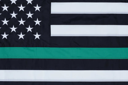 Thin Green Line American Flag - 100% Made in USA - FlagStars