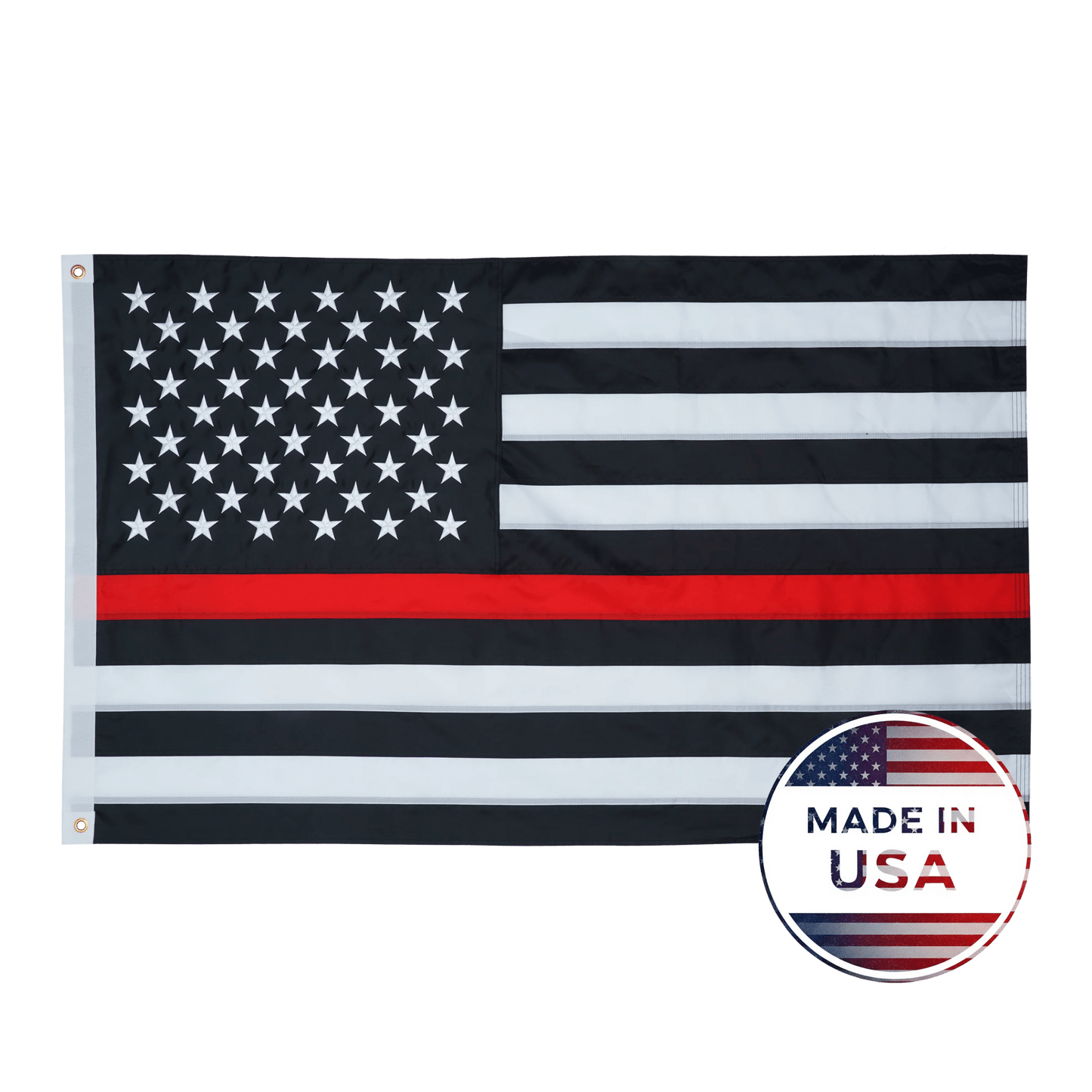 Thin Red Line American Flag - 100% Made in USA - FlagStars
