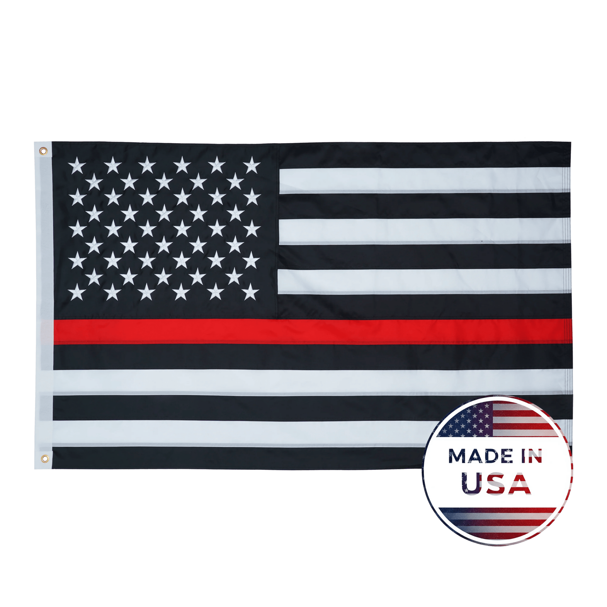 Thin Red Line American Flag - 100% Made in USA - FlagStars