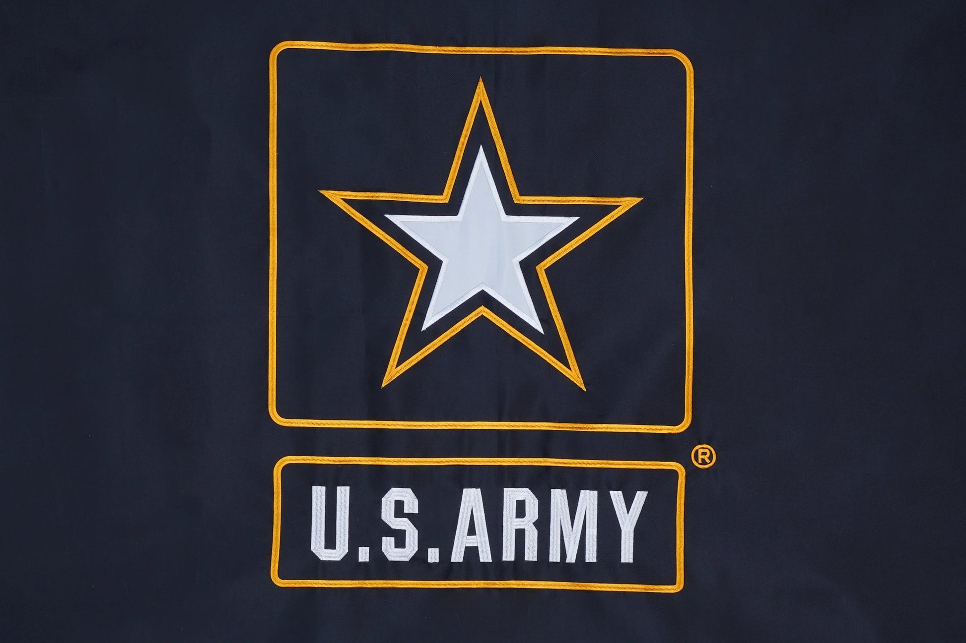 US Black Army Flag - Double Sided, 100% Made in USA - FlagStars