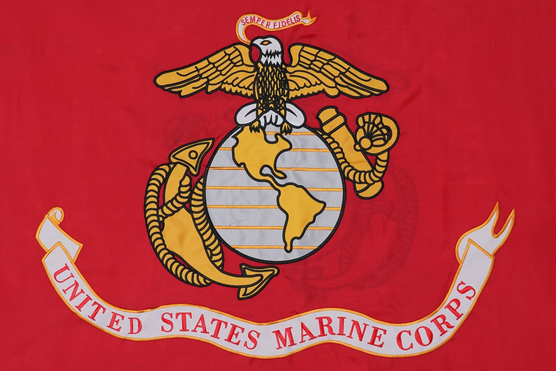 US Marine Corps Flag - Double Sided, 100% Made in USA - FlagStars