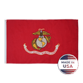 US Marine Corps Flag - Double Sided, 100% Made in USA - FlagStars
