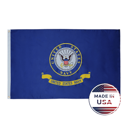 US Navy Seal Flag - Double Sided, 100% Made in USA - FlagStars